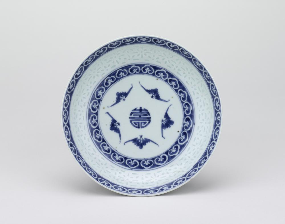 图片[1]-saucer; dish BM-Franks.720.+-China Archive